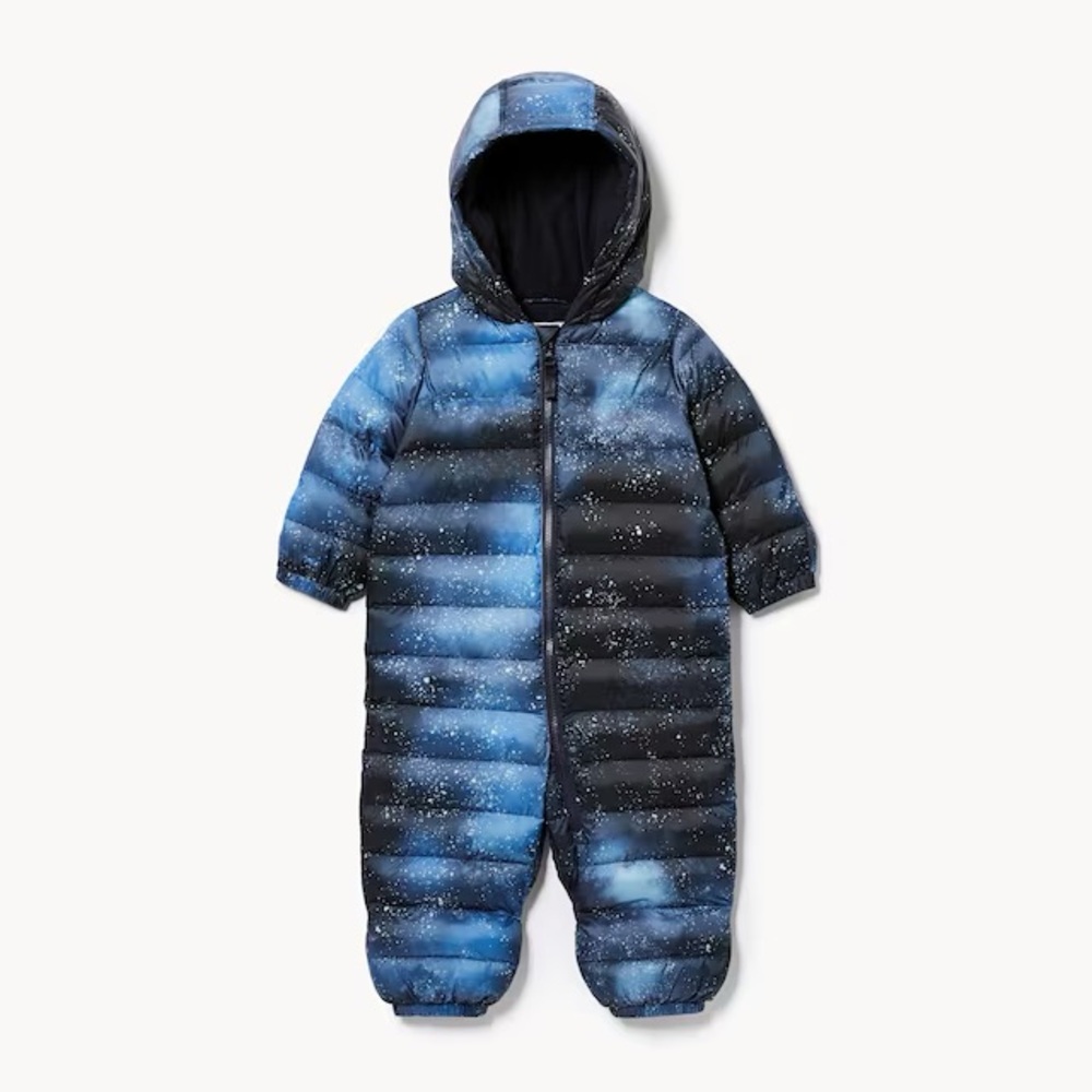 🇨🇦JOE FRESH Winter Blue and Black Kids One Piece Coat